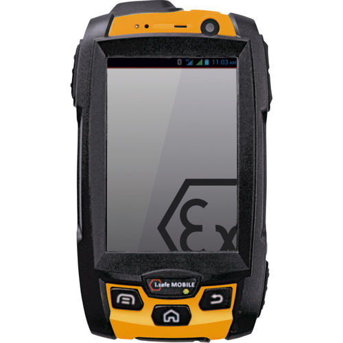 Teléfono inteligente industrial WiFi - INNOVATION 2.0 - i.safe MOBILE GmbH - Bluetooth / Edge / UMTS