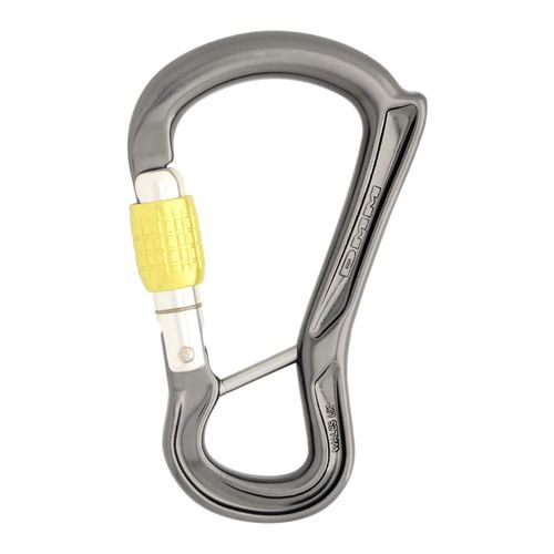 Mosquetón de bloqueo - A56x series - DMM Professional - de aluminio / asimétrico