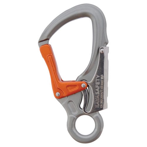 Mosquetón de seguridad para velero - K-4/KL - KAYA YAPI IC MIMARLIK A.S. - de aluminio / asimétrico