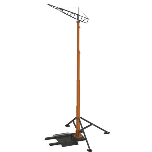 Grúa pluma de columna - GIRAF 360 - KAYA YAPI IC MIMARLIK A.S. - con rotación completa / telescópica