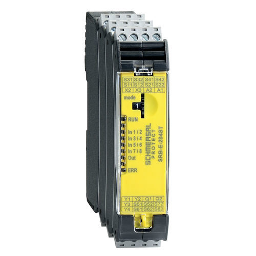 Módulo de entrada de seguridad - SRB-E-204PE  - SCHMERSAL - para sensor / en riel DIN / enchufable