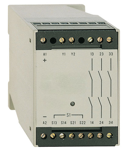 Relé temporizador de protección - AZS 2305.2 230 VAC - SCHMERSAL - para montaje en panel