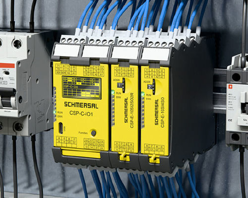 Autómata programable de seguridad - CSP - SCHMERSAL - compacto / con E/S integradas / entradas