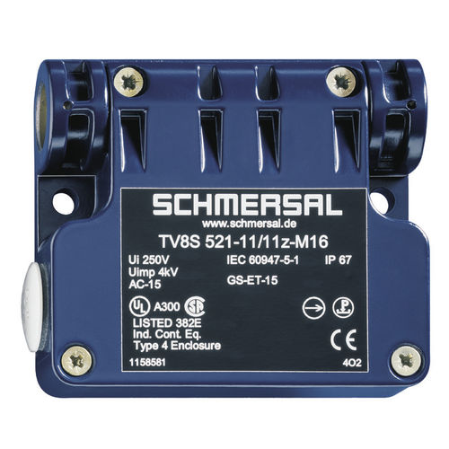 Interruptor multipolar - TV8S 521 series - SCHMERSAL - de metal / con actuador separado