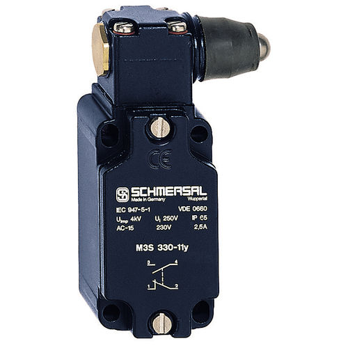 Interruptor de posición IP65 - M3S 330-11Y-M20 - SCHMERSAL - con émbolo