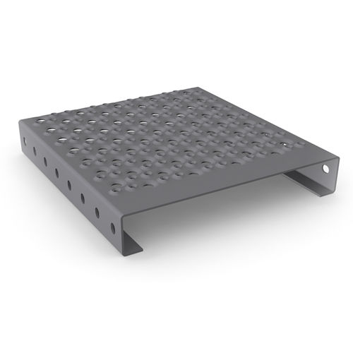 Rejilla de acero galvanizado - Formstep N - Meiser - de aluminio / de acero inoxidable / de chapa