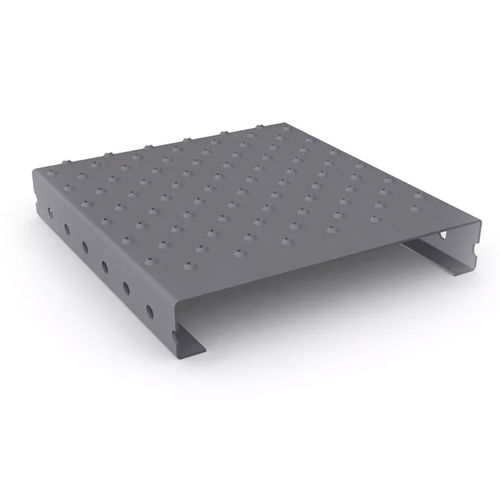 Rejilla de acero galvanizado - Aderstep N - Meiser - de aluminio / de acero inoxidable / de superficie cerrada