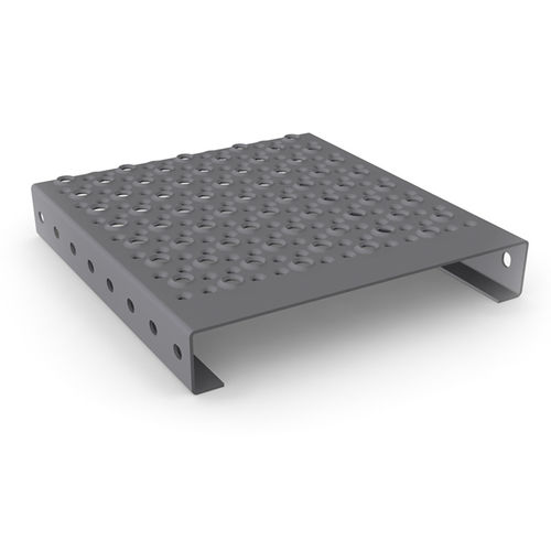 Rejilla de acero galvanizado - Formstep O4 - Meiser - de aluminio / de acero inoxidable / de chapa