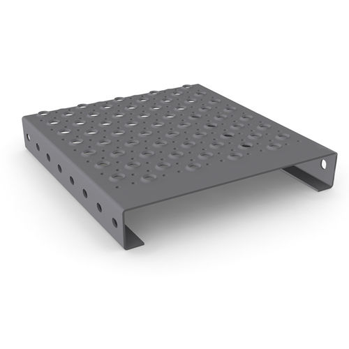 Rejilla de chapa perforada - Formstep 07 - Meiser - de acero galvanizado / de aluminio / de acero inoxidable