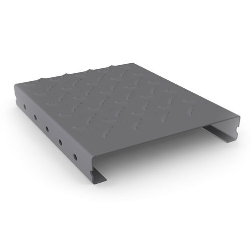 Rejilla de acero galvanizado - Steplarm G - Meiser - de aluminio / de acero inoxidable / antideslizante