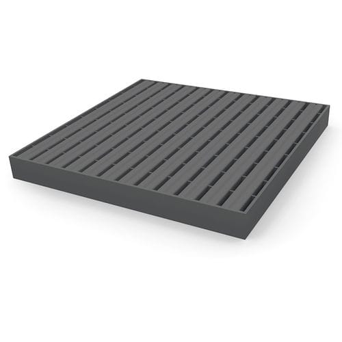 Rejilla de acero - Barefoot - Meiser - prensada
