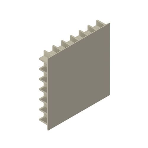 Panel sándwich alma de espuma - Meiser - cara de fibra de vidrio / para suelo / para forjado