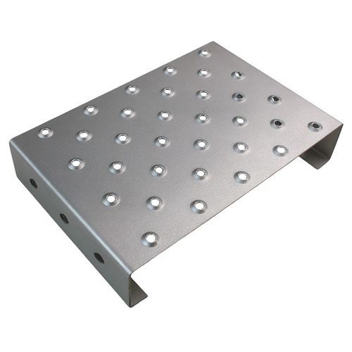 Rejilla de acero galvanizado - Stepplus N - Meiser - de aluminio / de acero inoxidable / antideslizante