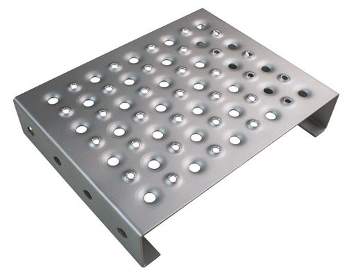 Rejilla de acero galvanizado - Stepplus O2 - Meiser - de aluminio / de chapa