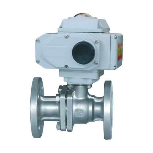 Válvula de bola - Q941F-16C/P/R, DNV, CE - Zhejiang Kangsaite Valve Co., Ltd. - eléctrica / de control / con brida