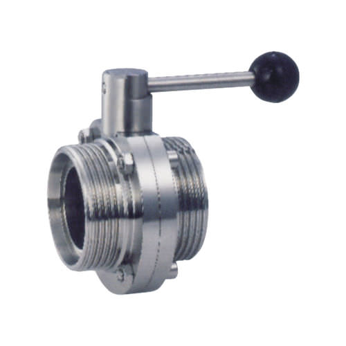 Válvula de mariposa - D21X-10P/R - Zhejiang Kangsaite Valve Co., Ltd. - manual / para alimentos líquidos y bebidas