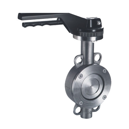 Válvula de mariposa - D71H-16P/R - Zhejiang Kangsaite Valve Co., Ltd. - de palanca / para agua / de doble excentricidad