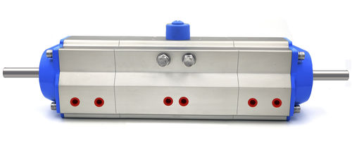 Actuador neumático - Zhejiang Kangsaite Valve Co., Ltd. - lineal / de doble efecto / con 3 posiciones