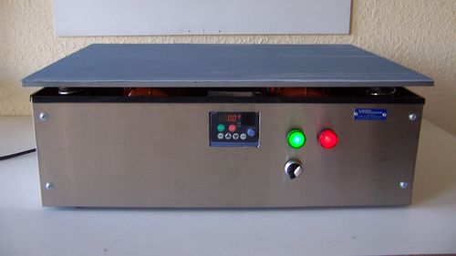 Mesa vibratoria para la industria agroalimentaria - TVEP 620/420 - EURO PERCUSSION - para moldes / compacta