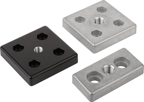 Placa de apoyo de zinc - 10347 - norelem - Éléments standard mécaniques