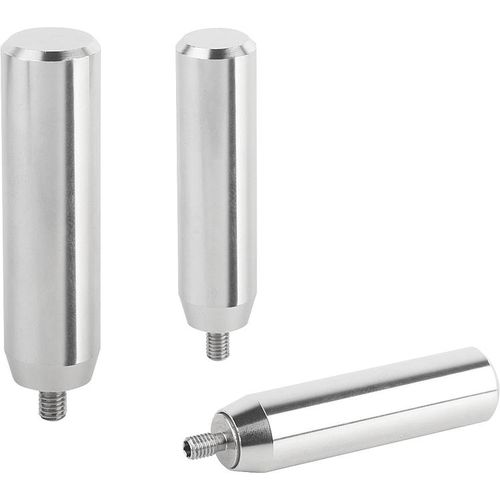Manilla pivotante - 06317 - norelem - Éléments standard mécaniques - de acero inoxidable / cilíndrica / giratoria