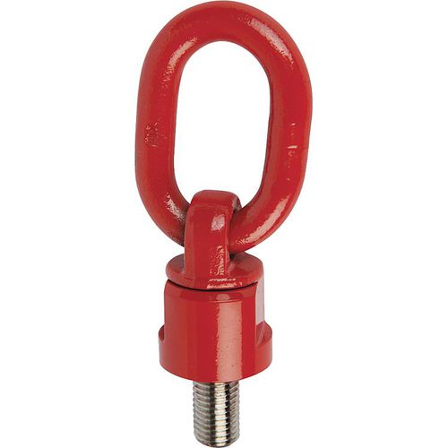 Anillo de elevación articulado - 07710 - norelem - Éléments standard mécaniques - con giro de 360º / de rosca