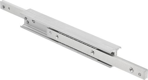 Corredera telescópica - 21336 - norelem - Éléments standard mécaniques - con jaula de bolas / para carga pesada / de acero