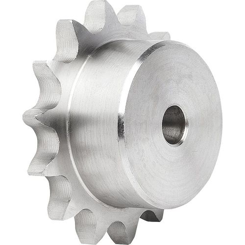 Piñón de cadenas - 22255 - norelem - Éléments standard mécaniques - con cubo / de acero inoxidable