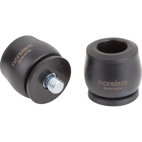 Amortiguador de estructura - 26180 - norelem - Éléments standard mécaniques - de vibración / para máquinas / de elastómero