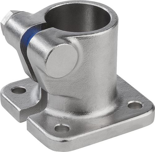 Conexión de tubo redondo - 29010 - norelem - Éléments standard mécaniques - de acero inoxidable / con base