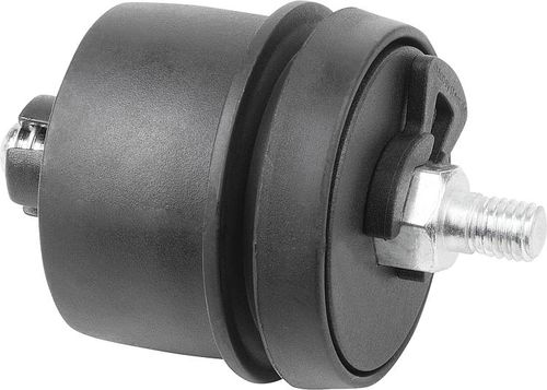 Soporte con rodamiento con brida - 10400 - norelem - Éléments standard mécaniques - con rodamiento de bolas
