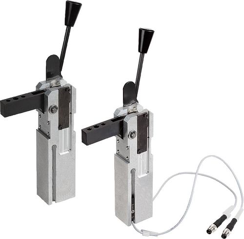 Dispositivo de sujeción rápida neumático - 05652 - norelem - Éléments standard mécaniques - vertical / de acero / con cierre
