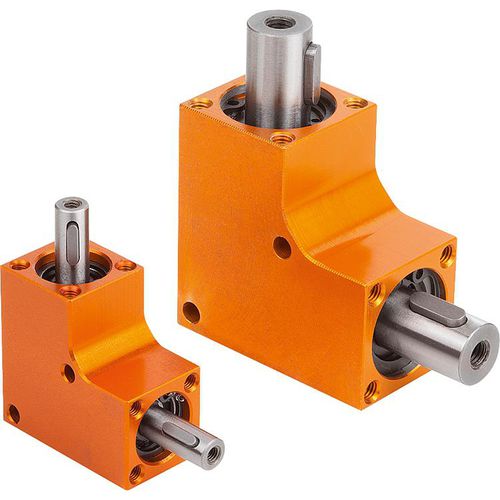 Reductor de engranajes cónicos - 22712 - norelem - Éléments standard mécaniques - angular / 1 - 5 Nm / 5 - 10 Nm