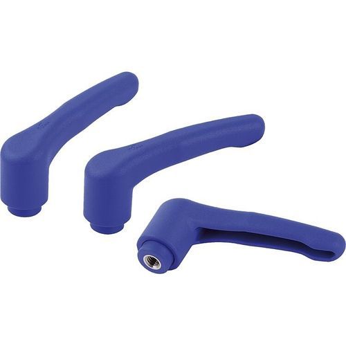 Palanca de agarre de acero inoxidable - 06613-05 - norelem - Éléments standard mécaniques - de material plástico / con inserto roscado