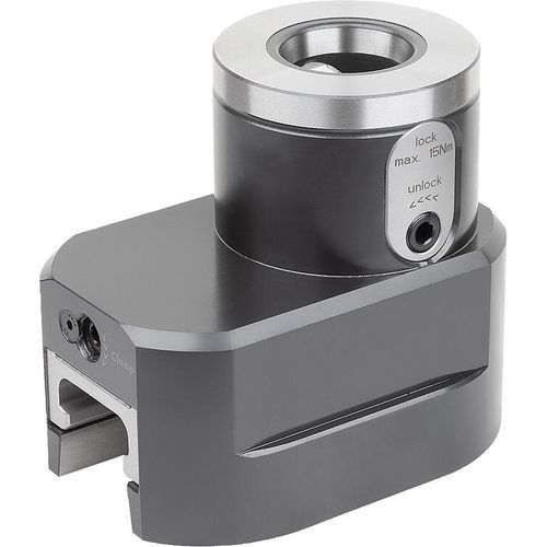 Sistema de sujeción y centrado para mecanizado de 5 ejes - 42201-15-135981250 - norelem - Éléments standard mécaniques - de acero / robusto / modular