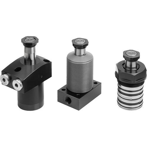 Elemento de apriete de doble efecto - 04368-20 - norelem - Éléments standard mécaniques - hidráulico / de piezas para procesar / pivotante