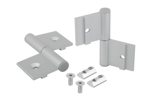 Bisagra desmontable - 27869 - norelem - Éléments standard mécaniques - de pivote / de termoplástico / de acero inoxidable