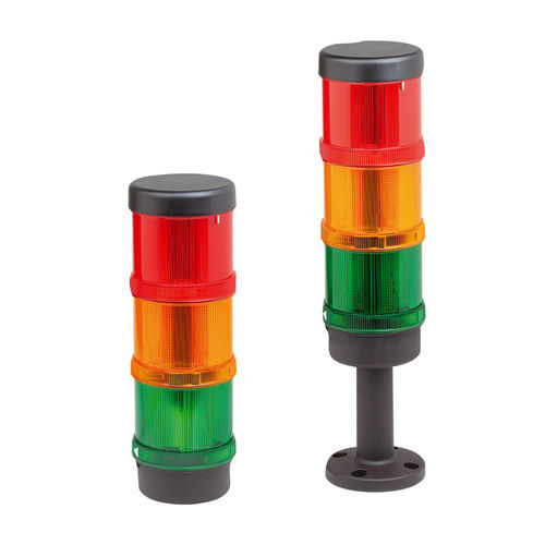Columna de señalización LED - 81400-20 series - norelem - Éléments standard mécaniques - intermitente / permanente / de 3 colores