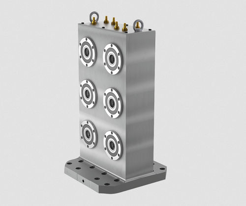 Placa de fijación modular - UNILOCK - norelem - Éléments standard mécaniques - de hierro fundido / de ángulo recto / para sistema de centrado y de embridado de punto cero