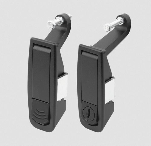 Pestillo de compresión - 05582 - norelem - Éléments standard mécaniques - con llave / de zinc / para puerta de acceso