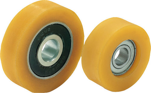Rueda con aro - 95057 - norelem - Éléments standard mécaniques - de poliamida / para transportador / de bajo ruido