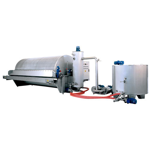 Filtro para alimentos líquidos y bebidas - FRS 20-30 series - VLS Technologies - de tambor / de vacío / para la industria agroalimentaria