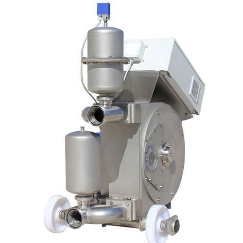 Bomba de tornillo - PVT-V series - VLS Technologies - para productos agroalimentarios / accionada por motor / de cebado manual