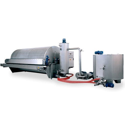 Filtro para alimentos líquidos y bebidas - FRS 4-6-8-10 series - VLS Technologies - de tambor / de vacío / para la industria agroalimentaria