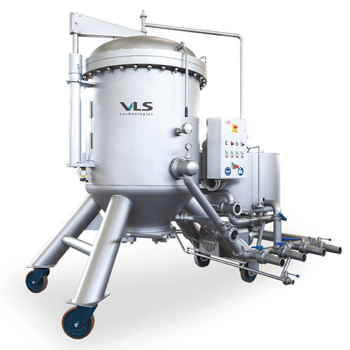 Filtro a presión - FVV series  - VLS Technologies - de aceite / para cerveza / para vino