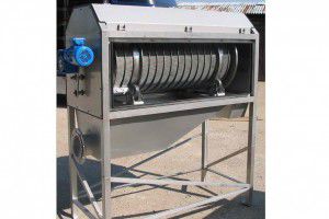 Reja de desbaste de tambor - Inlet Industrial Drum Screen - WPL Ltd - Sewage Treatment & Wastewater Solutions - para el tratamiento de aguas residuales