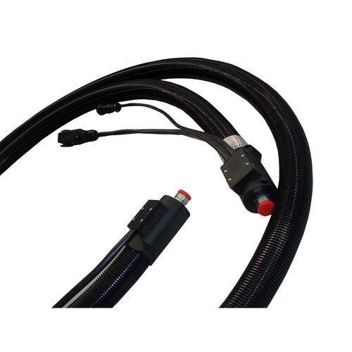 Manguera calefactora con revestimiento interior de PTFE - Valco Melton - acanalada / estándar / con trenza de acero inoxidable