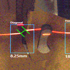 Sistema de inspección con cámara - LaserChek - Valco Melton - automático / de medición