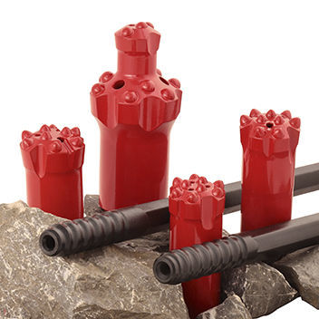 Broca de perforación de martillo en cabeza - R35 - MAXDRILL ROCK TOOLS CO., LTD  - con botones