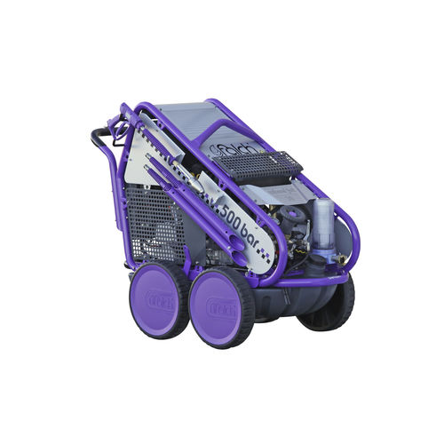 Limpiador de alta presión de agua fría - wheel jet 18 500-18-0-p - falch gmbh - con motor térmico / móvil